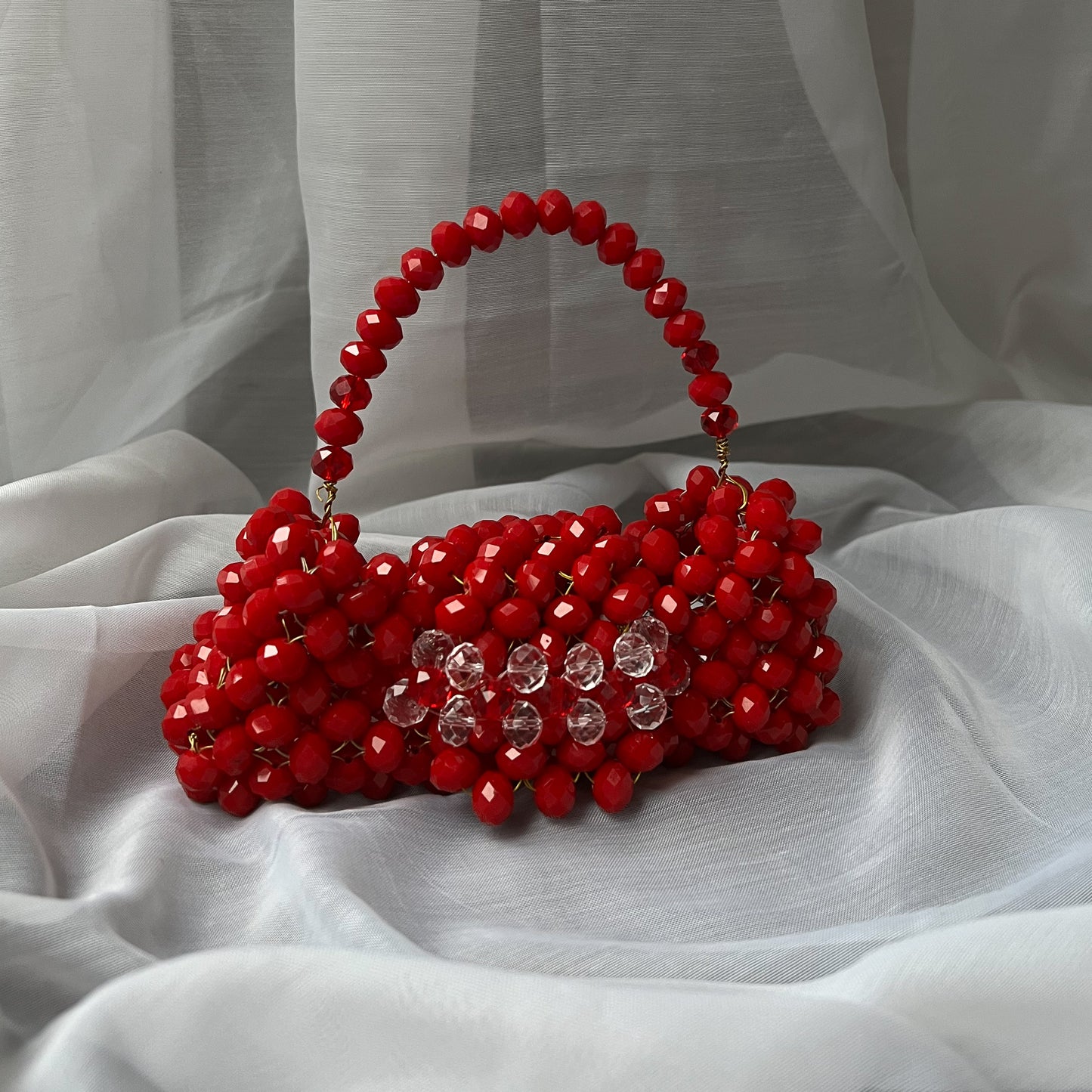 Mini sac à  mains en perles