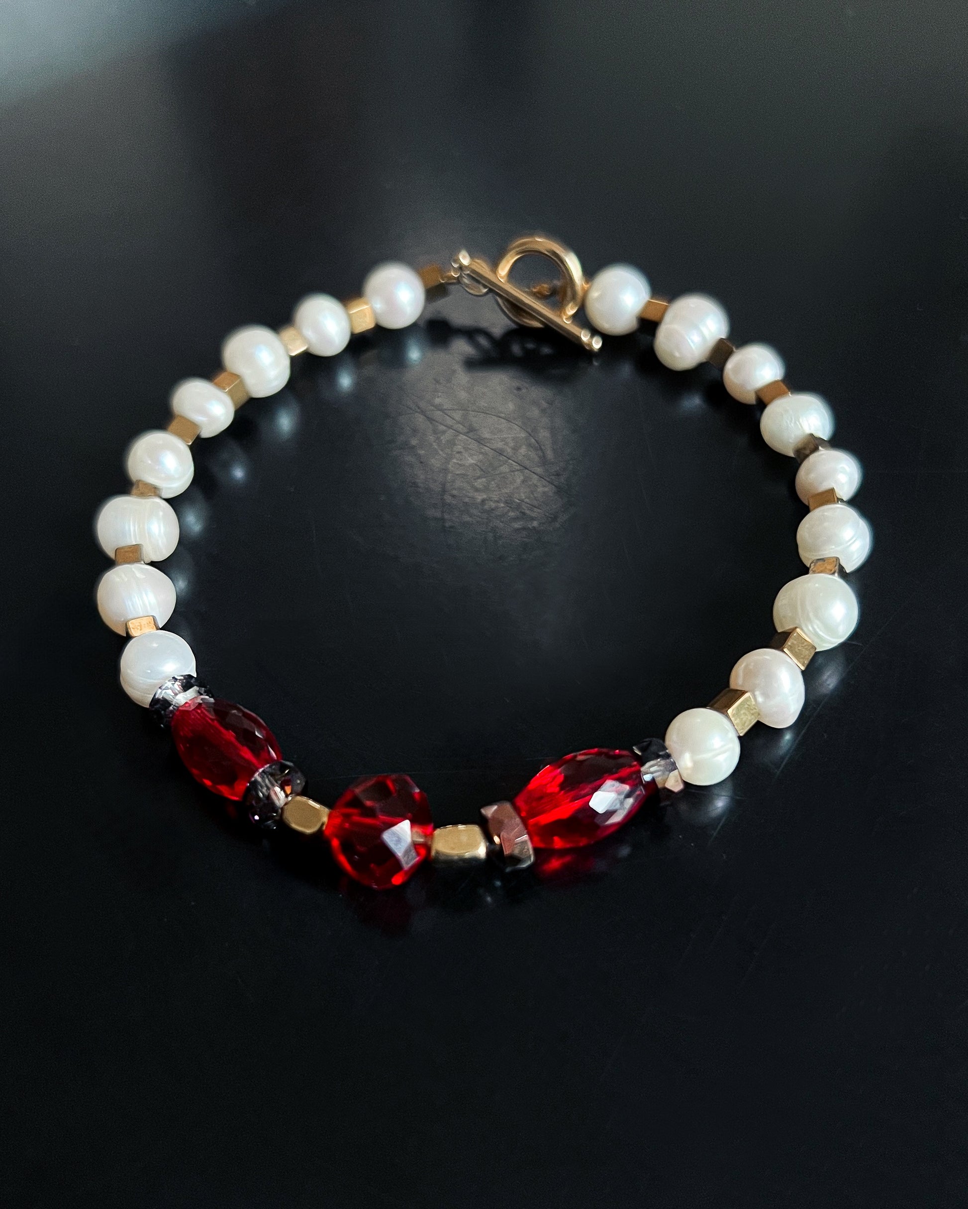 bracelet en perles naturelles